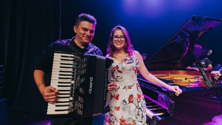 Priscila Matos e Bruno Cirino