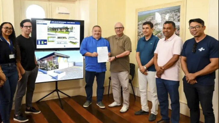 Representantes do Sebrae-RN e da Prefeitura de Ceará-Mirim confirmam nova loja
