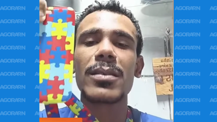 Jardel Pinheiro Rodrigues, homem autista que relatou agressão durante abordagem policial em Macau.