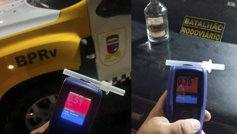 Bafômetro utilizado na Operação Zero Álcool