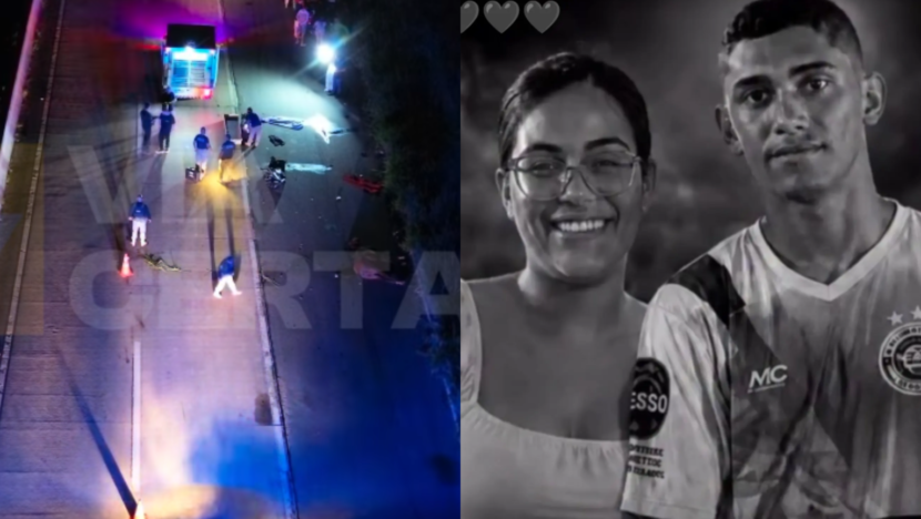 Casal morre após motocicleta atingir cavalo solto na br-101, em goianinha | notícias do rio grande do norte capa portal (96)