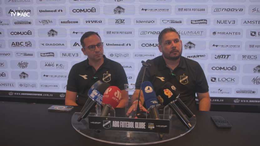 Eduardo Machado e Gustavo Cartaxo falam sobre o planejamento do ABC para 2027