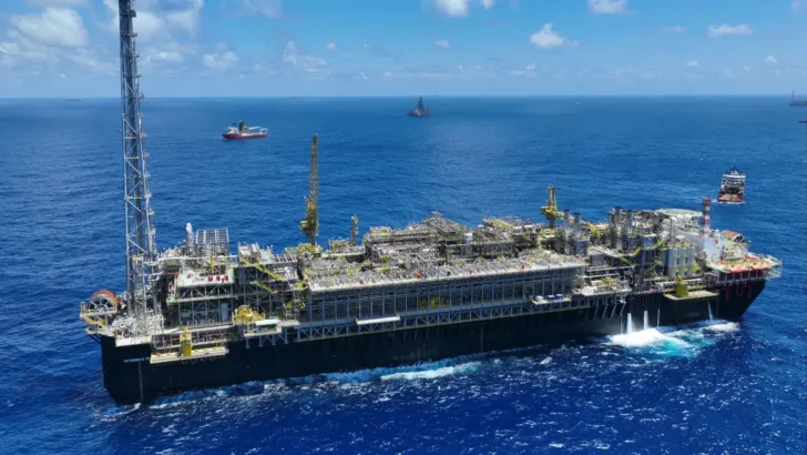 Plataforma de petróleo da Petrobras - Foto: Petrobras/Divulgação