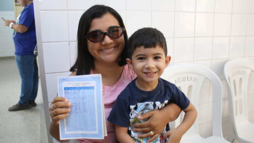 Moradores de Mossoró participaram do Dia D da Campanha de Multivacinação. Foto: Walmir Alves/PMM