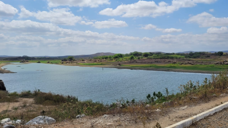 Açude reservatórios no Seridó - Foto: reprodução Caern