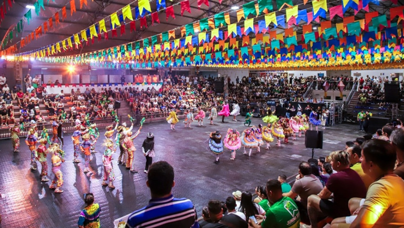 Festival de quadrilhas juninas de natal abre competição com apresentações no palácio dos esportes | notícias do rio grande do norte image