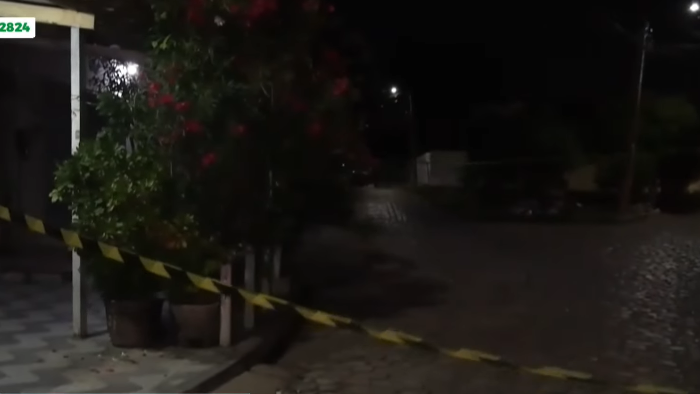 Imagem mostra rua onde aconteceu o ataque em Mossoró