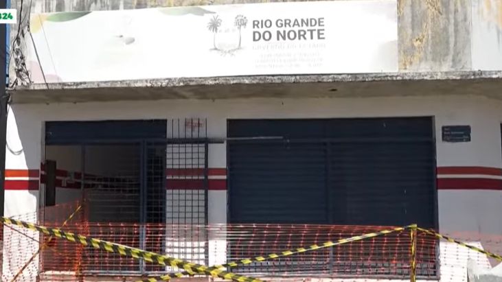 Imagem mostra o prédio do restaurante popular nas Rocas interditado