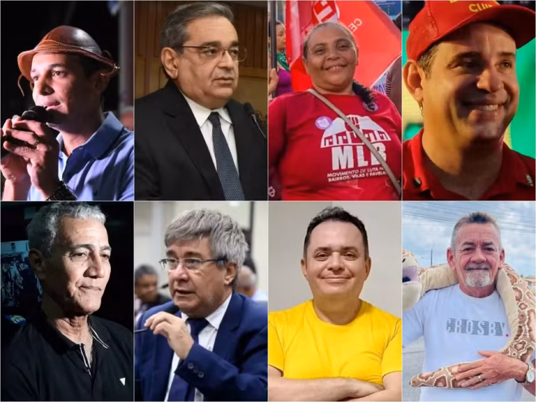 Candidatos ao governo do RN