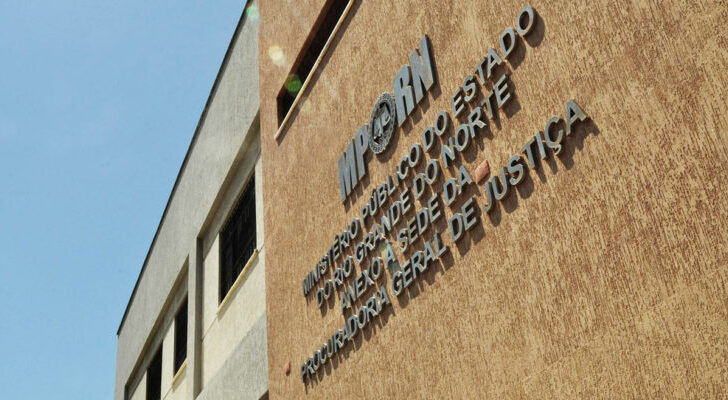 Fachada da sede do Ministério Público do Rio Grande do Norte, em Natal