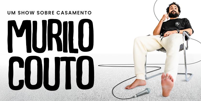 Murilo Couto em Natal apresenta show sobre casamento no Teatro Riachuelo