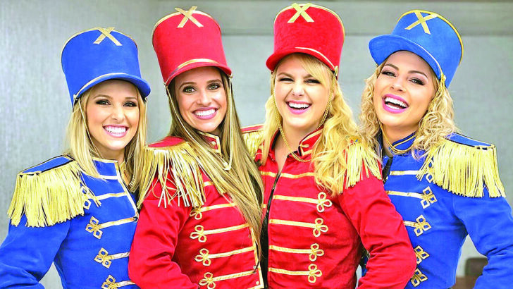 paquitas da Xuxa Paquitas Roberta Cipriani, Priscilla Couto, Ana Paula Almeida e Cátia Paganote trazem repertório dos anos 80 e 90 - Foto: Divulgação
