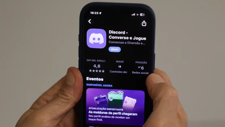 Aplicativo do Discord - Foto: Valter Campanato/Agência Brasil
