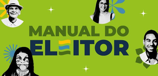 Voto em trânsito no RN: arte do Manual do Eleitor do TSE