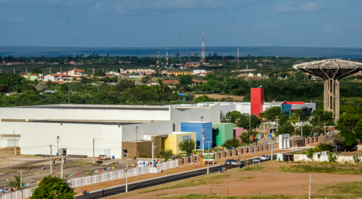 Vista do campus da Ufersa em Mossoró