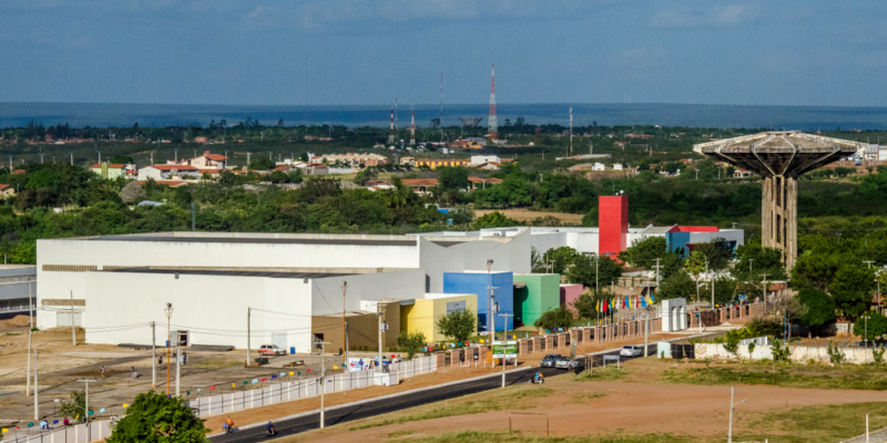 Vista do campus da Ufersa em Mossoró