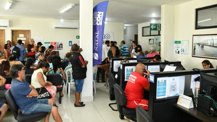 Procon Natal realiza feirão para renegociação de dívidas Foto: Demis Roussos / Secom