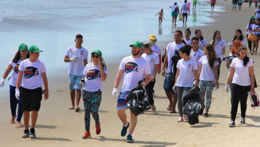 mutirão de limpeza - Foto: Joana Lima/Arquivo/Prefeitura de Natal