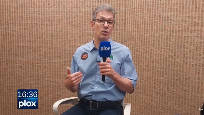 Romeu Zema, candidato do Novo à Presidência da República