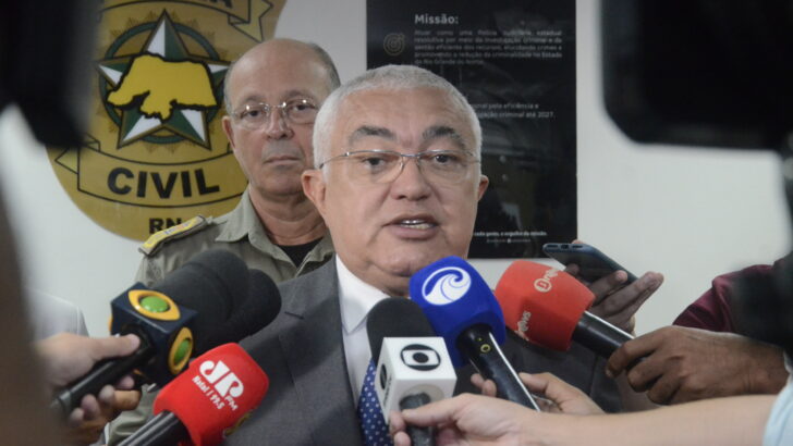 Coletiva da Secretaria de Segurança Pública e Defesa Social do Rio Grande do Norte