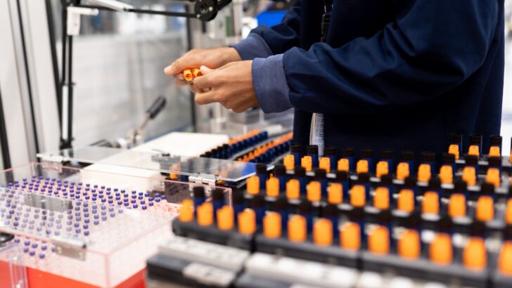 Operações na fábrica da Novo Nordisk, em Montes Claros