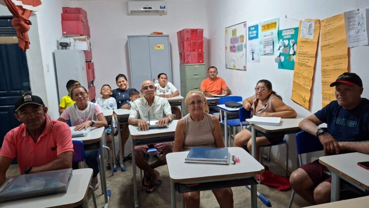 Imagem cedida de sala de aula