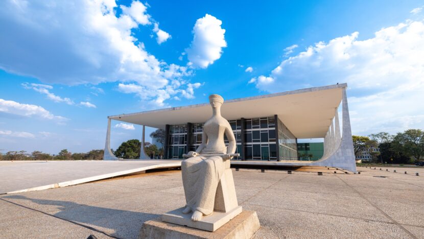 Fachada do Supremo Tribunal Federal, em Brasília