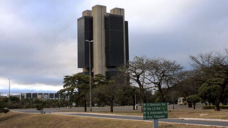 Fachada do Banco Central em Brasília