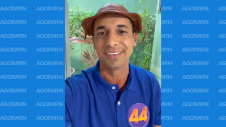 Allyson Bezerra em vídeo divulgado pela campanha ao Governo do Rio Grande do Norte