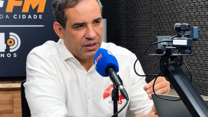 Cadu de Lula, candidato do PT ao Governo do RN, em entrevista à rádio Cidade