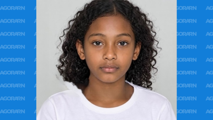 Retrato de Maria Eloyza Fernandes da Silva, de 11 anos