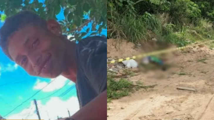 O corpo de Douglas Emanuel Alves da Silva, de 18 anos, foi localizado perto da RN-303, em São José de Mipibu - Foto: Reprodução/ TV Ponta Negra