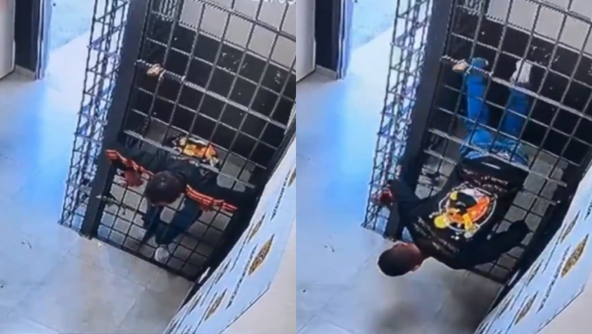 Vídeo mostra preso passando entre barras de cela para fugir de delegacia - Foto: Reprodução/ G1