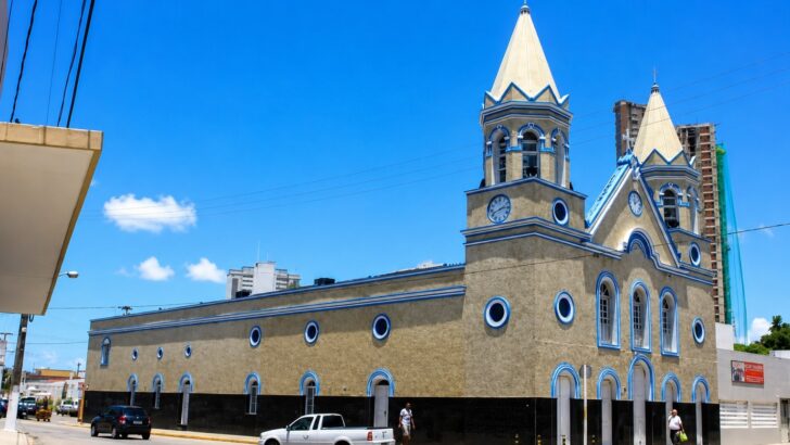 Igreja do Bom Jesus das Dores, no bairro da Ribeira, em Natal