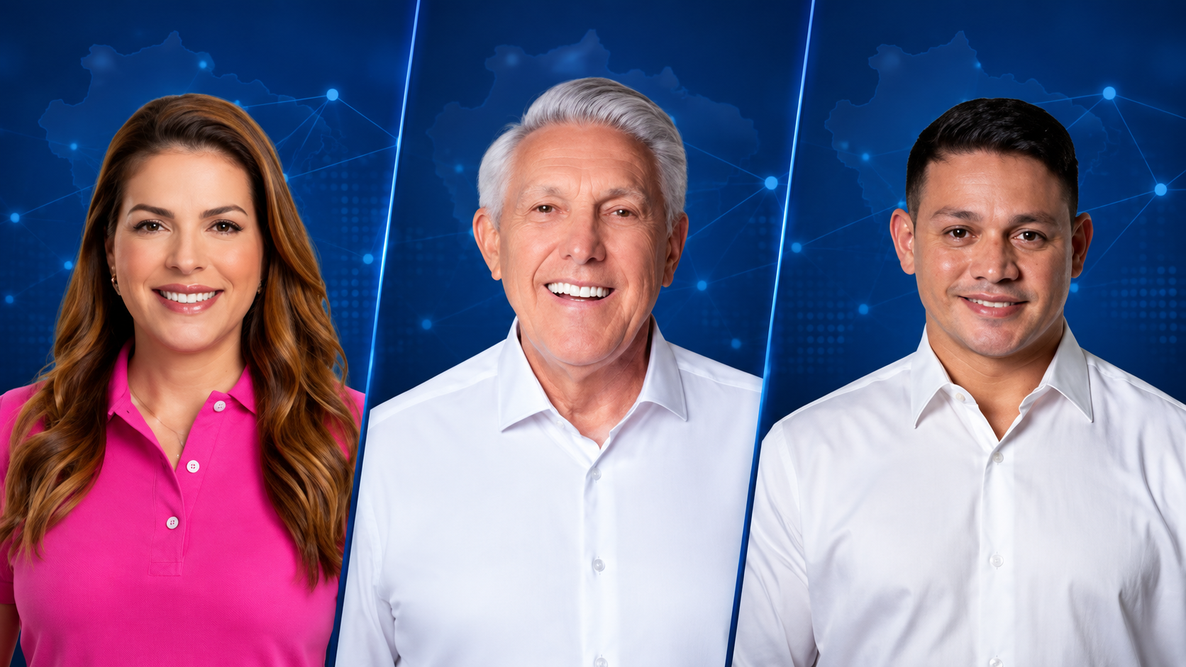 Para deputado federal, Nina tem 6,19%; João Maia, 5,05%; e Cabo Deyvison, 4,87%; veja todos os citados