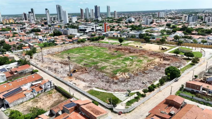 Arena será arguida no espaço onde funcionava no antigo Nogueirão - Foto: Rprodução/ Prefeitura de Mossoró