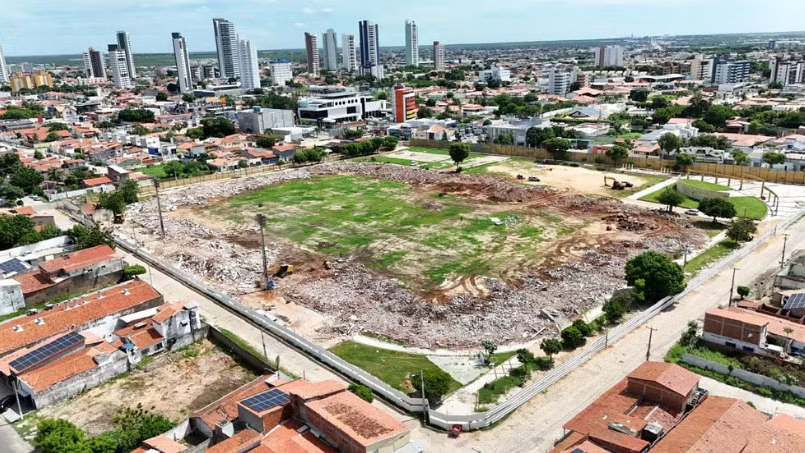 Arena será arguida no espaço onde funcionava no antigo Nogueirão - Foto: Rprodução/ Prefeitura de Mossoró