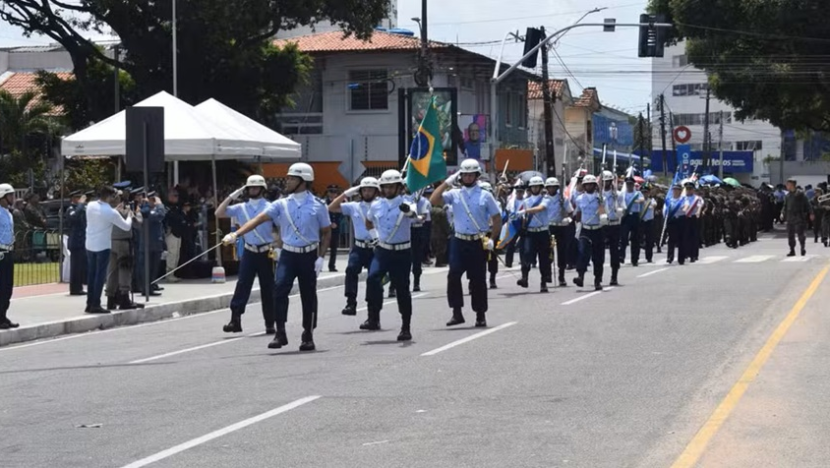 Desfile Cívico de 7 de Setembro, realizado na Praça Cívica, em Petrópolis - Foto: divulgação