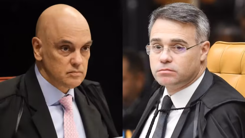 Alexandre de Moraes e André Mendonça - Fotos: Fabio Rodrigues-Pozzebom/Agência Brasil e Carlos Moura/STF