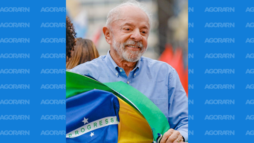 Presidente Lula durante ato político no Rio de Janeiro