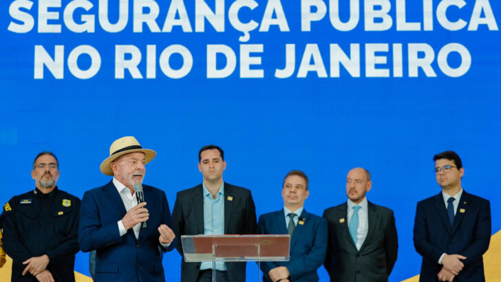 Presidente Lula discursa durante agenda no Rio de Janeiro