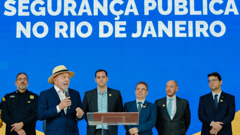 Presidente Lula discursa durante agenda no Rio de Janeiro