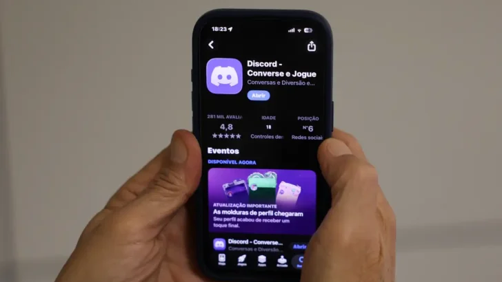 Plataforma do Discord - Foto: Valter Campanato/Agência Brasil