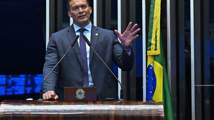 Senador Styvenson Valentim, candidato à reeleição pelo Podemos no Rio Grande do Norte