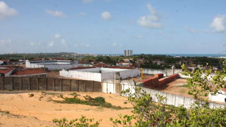 Vista da Penitenciária de Alcaçuz, em imagem de arquivo