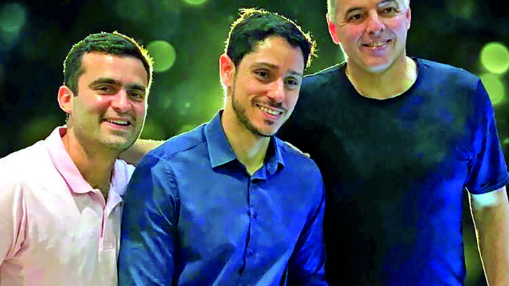 Sérgio Lima, Vinícius Luz e Rogério Nei, confirmados na corrida da Coopanest