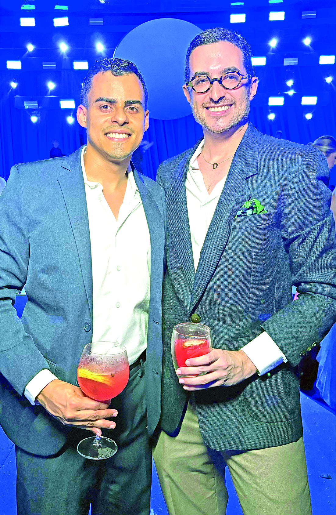 Iohannys Medeiros e Diogo Maia no casamento MOMA