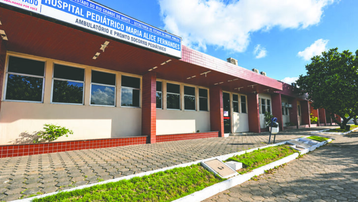 Fachada do Hospital Pediátrico Maria Alice Fernandes