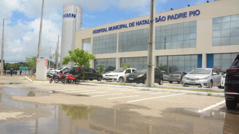 Fachada do Hospital Municipal de Natal São Padre Pio