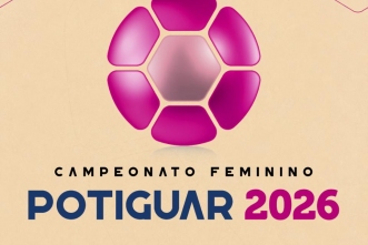 Jogadoras durante divulgação do Campeonato Potiguar Feminino de 2026